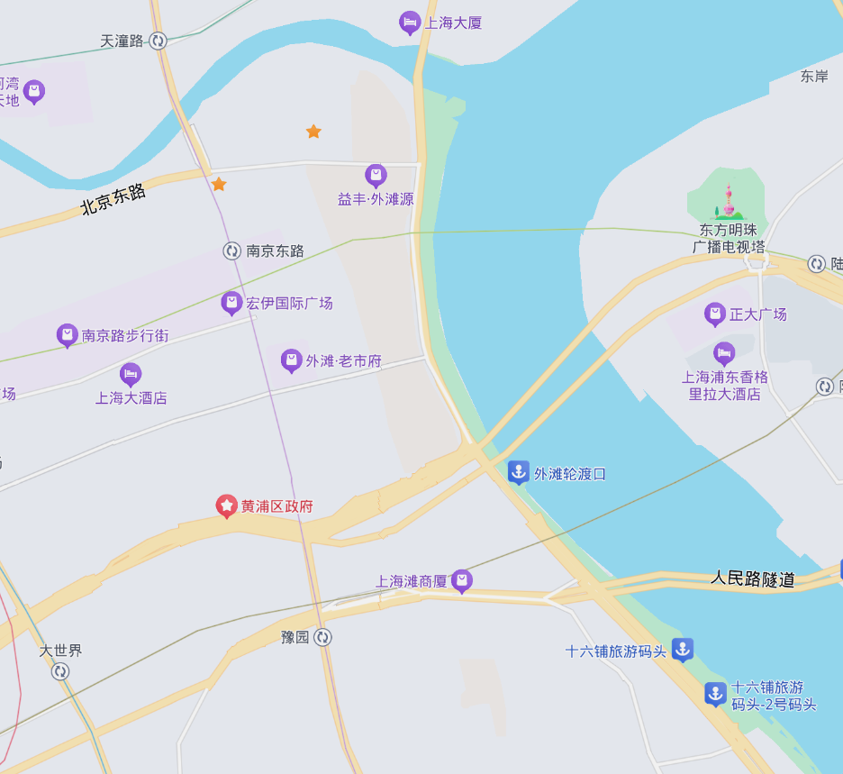 公司地址地图示意